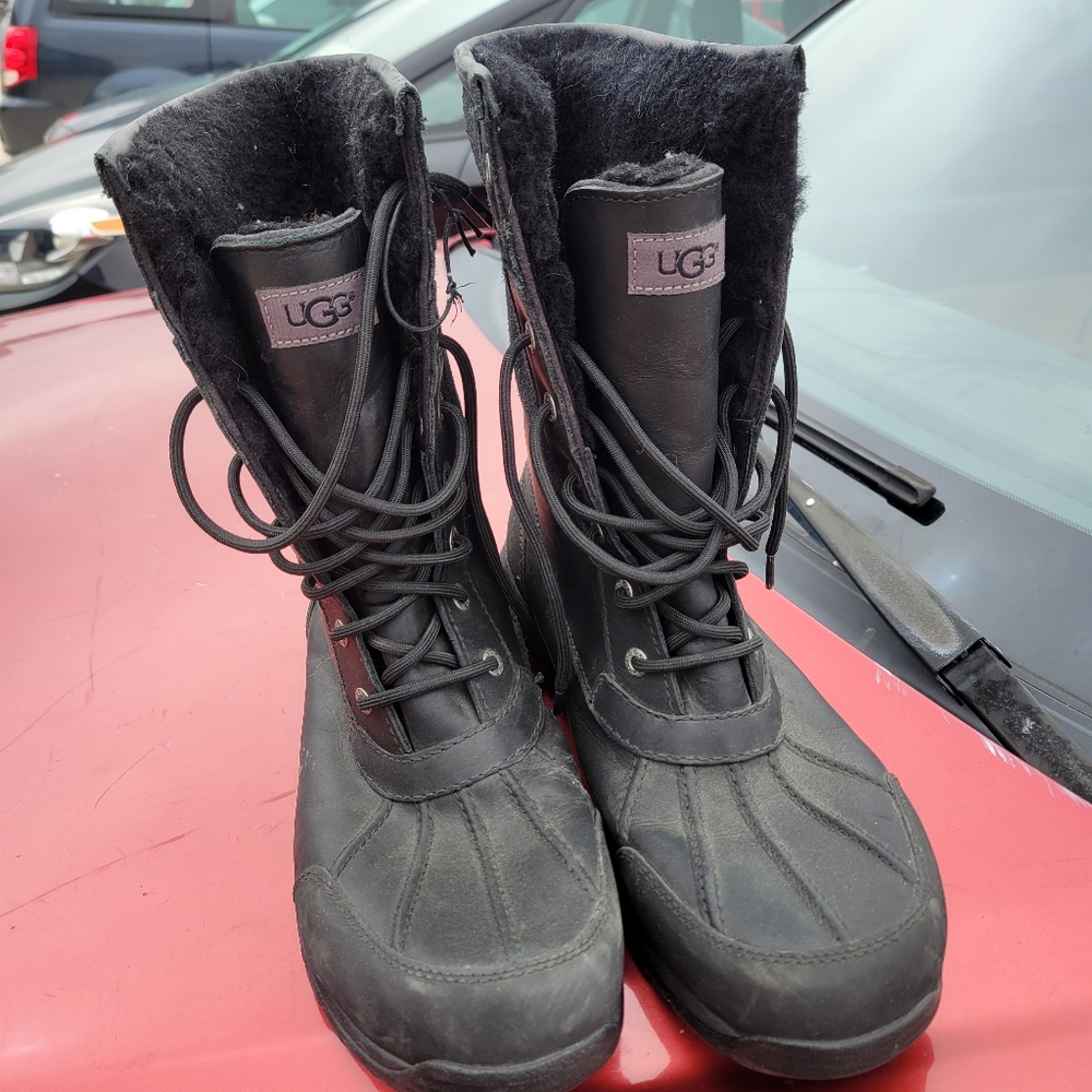 Mens UGG Butte boot black size 13